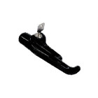 Crémone à clé nefer pour châssis italienne fapim - droite noir 9005 - 0771ad-37
