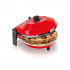 Four à pizza électrique spice 400°c caliente 1200w ø32 cm cuisson 5 minutes pierre réfractaire