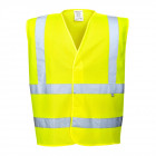 Gilet haute visibilité traité retardateur de flamme portwest bizflame