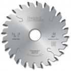 Lame d'inciseur conique industriel freud - ø125 3,1-4,3/2,5 al20 z24 conique - f03fs05932 -li25m31fc3