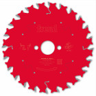 Lame pour scie circulaire portative freud - ø130 2,4/1,6 al20 z24 ba 15° - f03fs09665 -fr03w001h