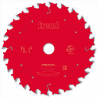 Lame pour scie circulaire portative filaire/sans fil freud - ø165 1,7/1,3 a20 z24 ba 15° - f03fs09686 -fr07w001h
