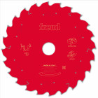 Lame pour scie circulaire portative sans fil freud - ø216 1,7/1,2 al30 z24 ba 5° - f03fs10061 -fr16w006mc