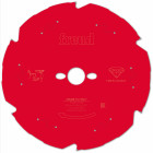 Lame diamant pour scie circulaire portative freud - ø254 2,4/1,8 al30 z6 td 10° - f03fs09848 -fr24f001m