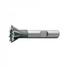 Fraise conique, forme C, 60°, Ø d1 - js16 : 16,0 mm, Long. totale l1 60 mm, Hauteur de coupe b - js 14 6,3 mm, Ø queue d2 - h6 : 12 mm, Dents : 6