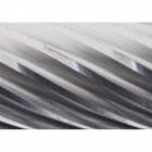Fraise sur tige de 6 mm, en carbure, forme cylindrique ZYA, denture INOX, Forme : ZYA 1225, Ø de la tête 12 mm, Long. de tête 25 mm, Long. totale : 65 mm