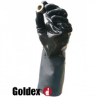 Gant protection chimique singer - 30cm néoprène floqué coton spécial entretien et milieu agressif - Taille au choix