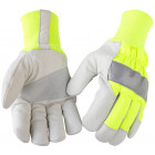 Gants Haute Visibilité Hiver Jaune/Gris