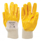 Gants interlock nitrile dessus ouvert - Large