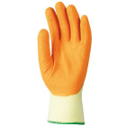 Gants de manutention double enduction latex eurotechnique 3865 (lot de 10 paires de gants) - Taille au choix