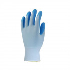 Gants de travail précision nylon enduit nitrile eurotechnique 6340 (lot de 10 paires de gants) - Taille au choix