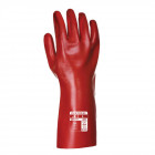 Gants pvc rouge portwest 35 cm taille 10/xl