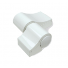 Paumelle 2 lames Loira+ FAPIM - contre plaque - ea. 67mm- ép. 20mm - blanc- 7010I_32