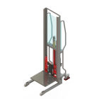 Gerbeur Levfix300 à levée manuelle avec plateau simple inox 100 kg - 855000967
