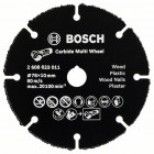 Disque carbure Carbide Multi Wheel BOSCH - Ø76 mm pour Meuleuse d'angle GWS 10,8-76 V-EC - 2608623011