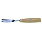 Gouge de sculpteur droite demi creuse 14 mm, manche bois - EMILE PEYRON - 116714