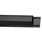 Goulotte Passe-Câbles - Aluminium - 33Mm X 1100Mm - Noir