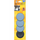 Gpi - lot de 4 patins glisseurs ø 65 mm spécial piano et meuble