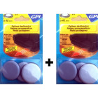 Gpi - lot de 8 patins glisseurs spécial gros meubles ø 40 mm avec technologie breveté 'glisdome' [made in france]