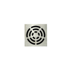 Grille carrée 130x130 pour bonde rotaflux - forme aux choix