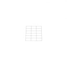 Grille gabion 300 mm x 300 mm fil 4.5 mm crapal® 4 maille rectangulaire 50 mm x 100 mm