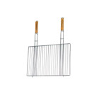 Grille rectangulaire double l campingaz - pour barbecue - double manche - 54x38cm