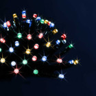 Guirlande led à piles 8 fonctions 10 mètres multicolore