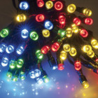 Guirlandes solaires à led animée multifonction 32 mètres sourcidys multicolore