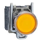 Harmony xb4 - poussoir lumineux led - 1f+1o - orange - ø22 - 230vac (xb4bw35m5)