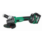 Meuleuse Ø125mm 36V Brushless avec interrupteur autobloquant – Vitesses variables- HIKOKI -G3613DVEWQZ