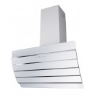 Sogelux hotte inclinée hcba90bf blanche en verre