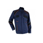 Blouson LMA HOUE marine / noir / orange T.M - 2056 T.3