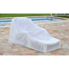 Housse de protection pour transat - blanc