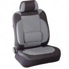 Housse de siège auto voiture gris set complet