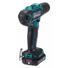 Perceuse visseuse à percussion makita hp331dwae 10.8v li-ion 2.0ah