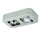 Idual - 413452 - plafonnier quarto led 2x50w