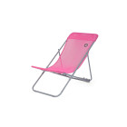 O'colors - chilienne 4 positions rose - structure pliable