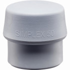 Embouts HALDER SIMPLEX TPE moyen, gris - D=80 mm - 3203.080