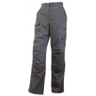 Pantalon multitravaux bosseur harpoon 3 - spécial femme - graphite - Taille au choix