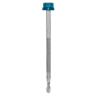 Vis autoperceuse ETANCO Zacrospiral - Ø 6.3x90 mm - Tête hexagonale 12 - Sachet de 100 - Ral 1015 - 551910014