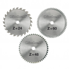 Einhell Kit de lames à scie HM 250 x 30 3 mm AK