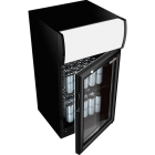 Gastro-Cool Arrière-bar vitré Réfrigérateur 52 L GCDC50 BBB