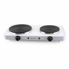 Emerio Plaque électrique double 2 500 W blanche HP-109090.4