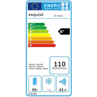Exquisit Réfrigérateur 80 L KS116A+