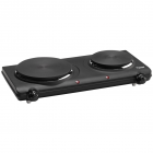 Bestron Plaque de cuisson double AHP212D 1500 W + 750