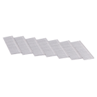 FERM Clous pour agrafeuse en forme de I 1500 pièces Acier ETA1005