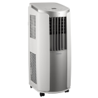 Qlima Climatiseur mobile 1,01 kW 90 m² Argenté et blanc P 426