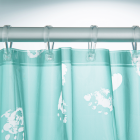 Sealskin Rideau de douche Amy 180 cm Turquoise 210701335