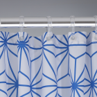 Sealskin Rideau de douche Triangles 180 cm Bleu 233611321