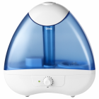 Qlima Humidificateur à ultrasons 25 W Blanc et bleu H218